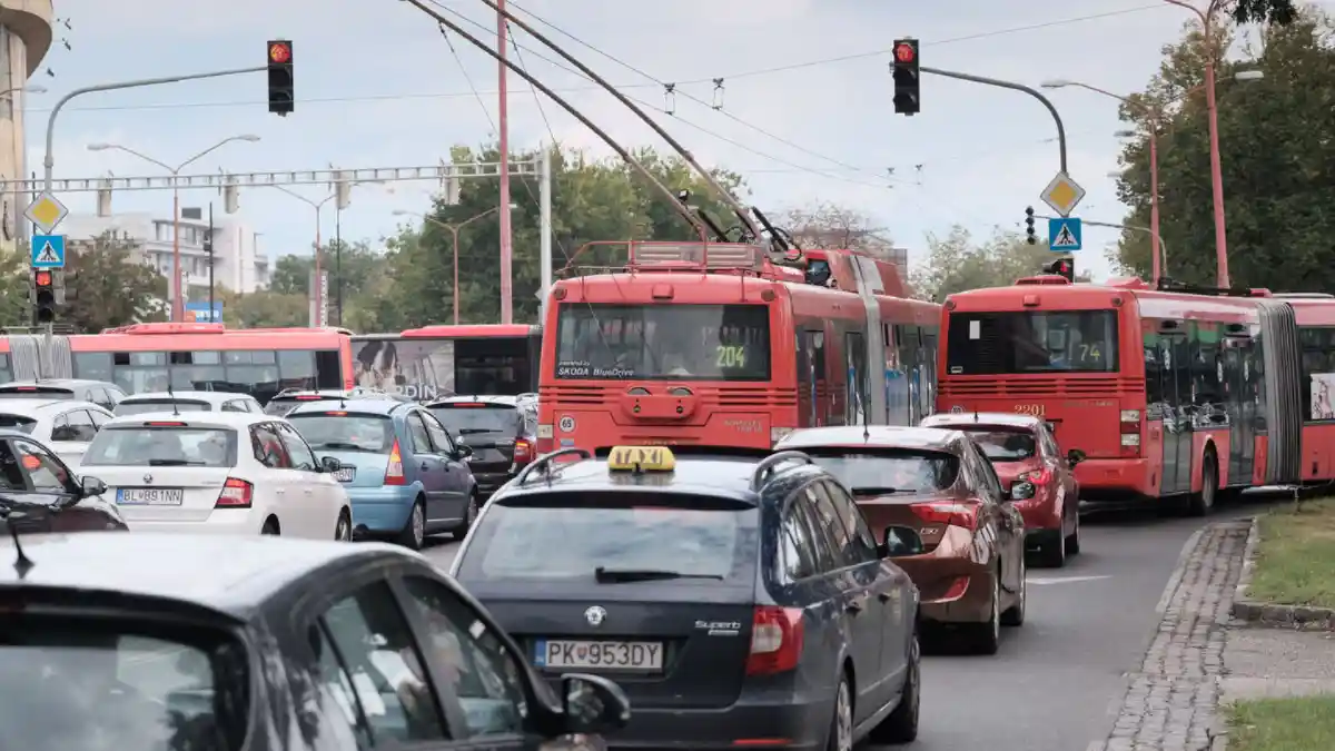 zápcha v Bratislave