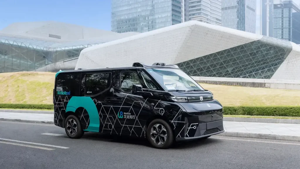 WeRide autonómne taxi